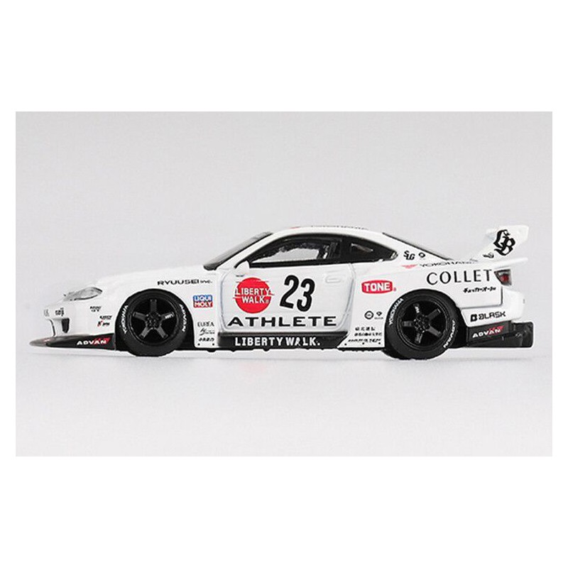 Nissan Silvia S15 LB-Super Sil. nr23 Athlete '24 (1054)
