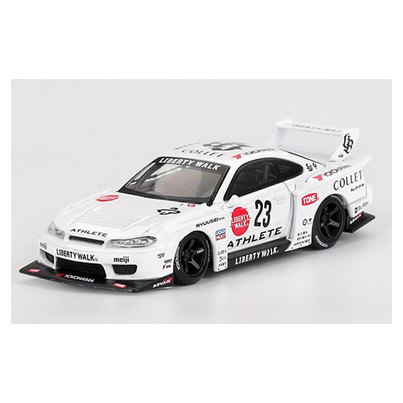Nissan Silvia S15 LB-Super Sil. nr23 Athlete '24 (1054)