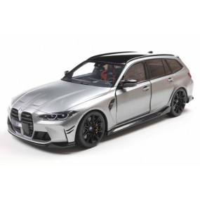 BMW M3 Touring (G81) + performance parts '24, grijs metallic 1:18, Solido