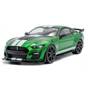 Shelby Mustang GT500 Eruption '20, groen met. (wit strepen) - 1:43 - Solido
