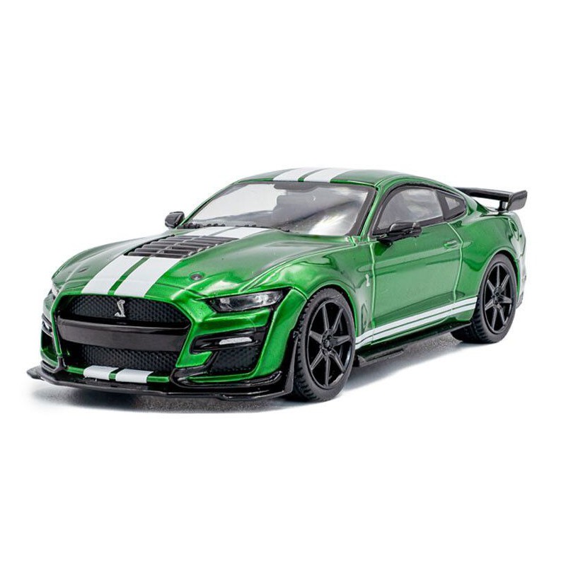 Shelby Mustang GT500 Eruption '20, groen met. (wit strepen) - 1:43 - Solido