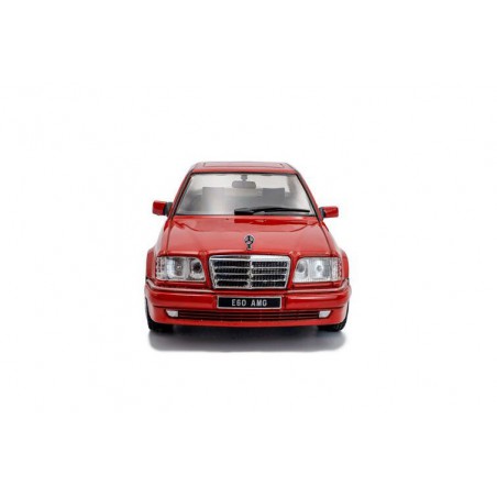 Mercedes Benz E60 AMG (W124) '94, rood - 1:43 - Solido - 1:43 - Solido