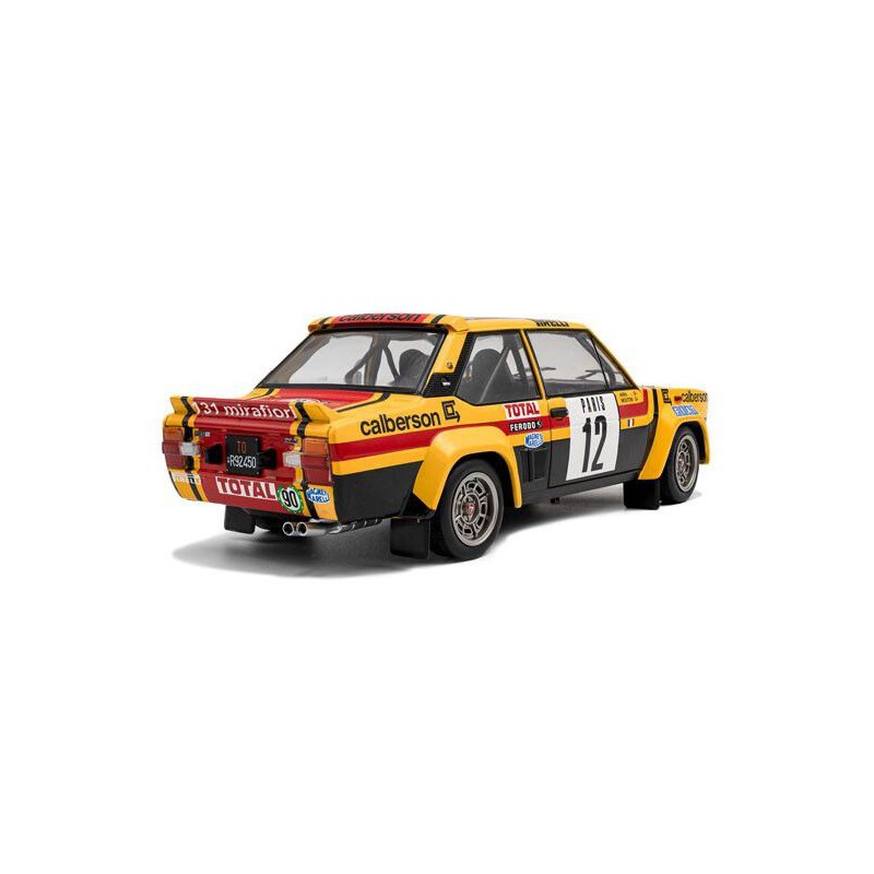 Fiat 131 Abarth Calberson nr12 Mouton / Annie Monte Carlo '80 1:18, Solido