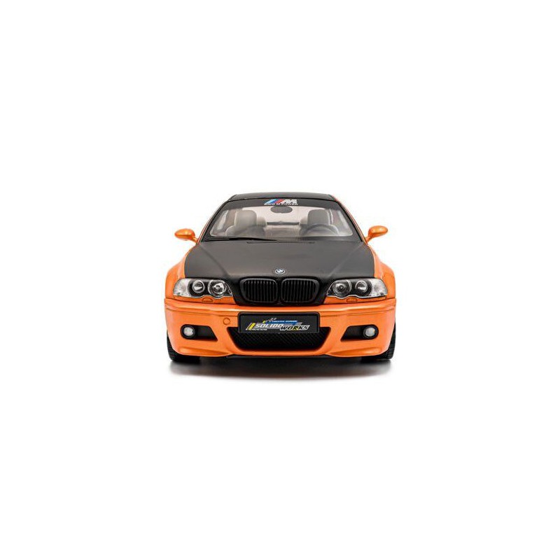 BMW M3 (E46) Coupe Solido Works '00, oranje 1:18, Solido