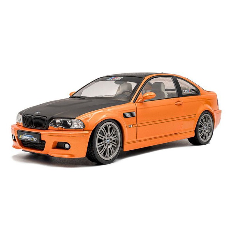 BMW M3 (E46) Coupe Solido Works '00, oranje 1:18, Solido
