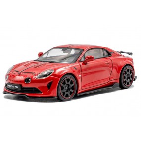 Alpine A110 Radicale 70 '24, rood - 1:43 - Solido