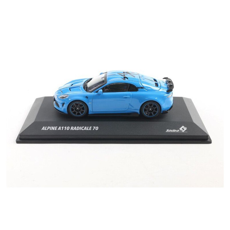 Alpine A110 Radicale 70 '24, blauw - 1:43 - Solido