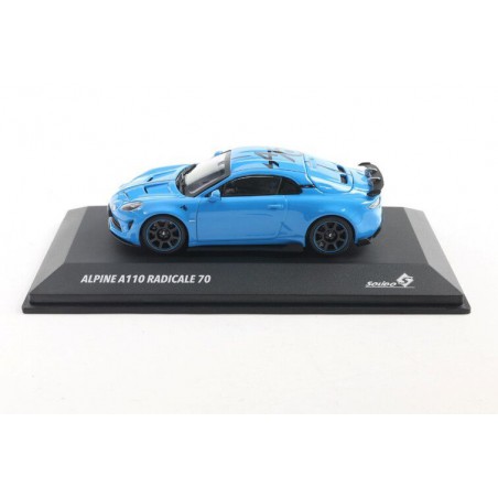 Alpine A110 Radicale 70 '24, blauw - 1:43 - Solido