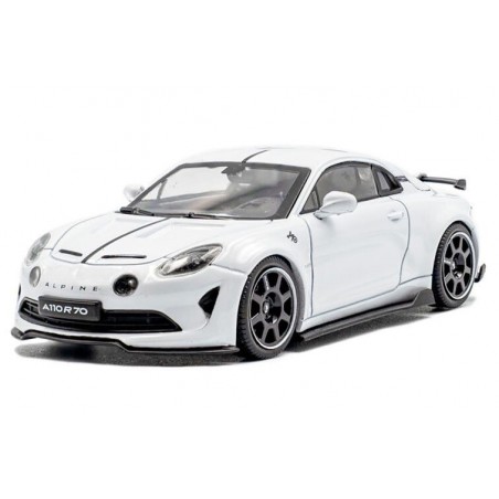 Alpine A110 Radicale 70 '24, wit - 1:43 - Solido