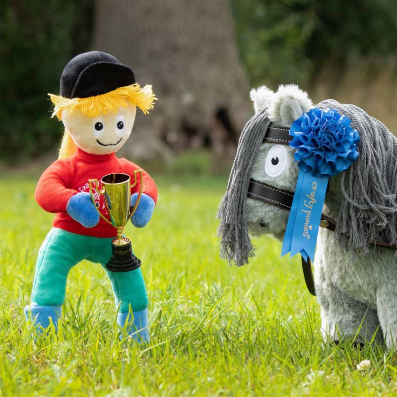 Crafty Ponies - Trofee en rozetten set