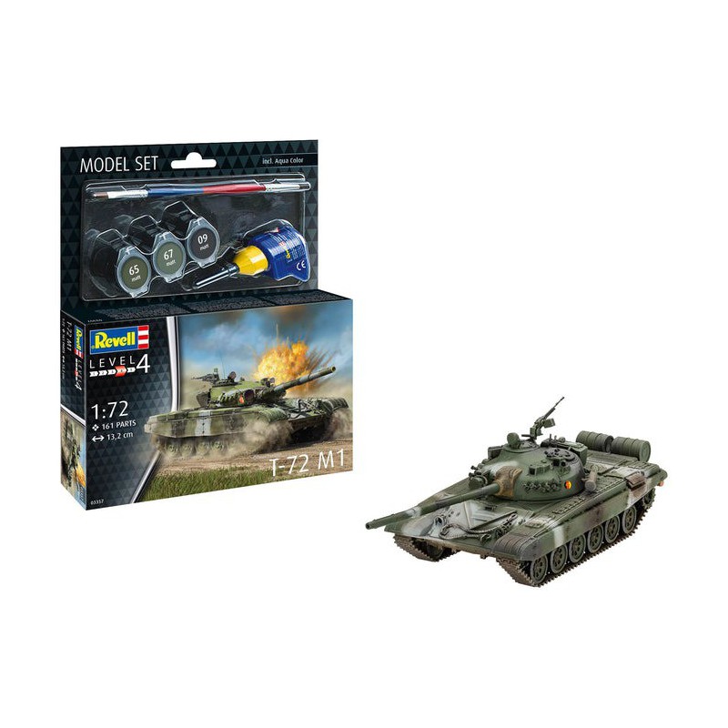 Modelset, T-72 M1 1:72, Revell 63357