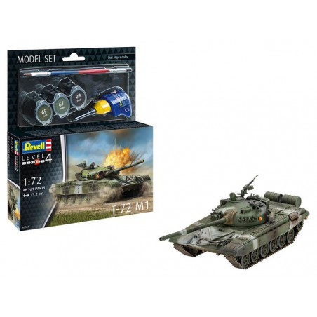 Modelset, T-72 M1 1:72, Revell 63357