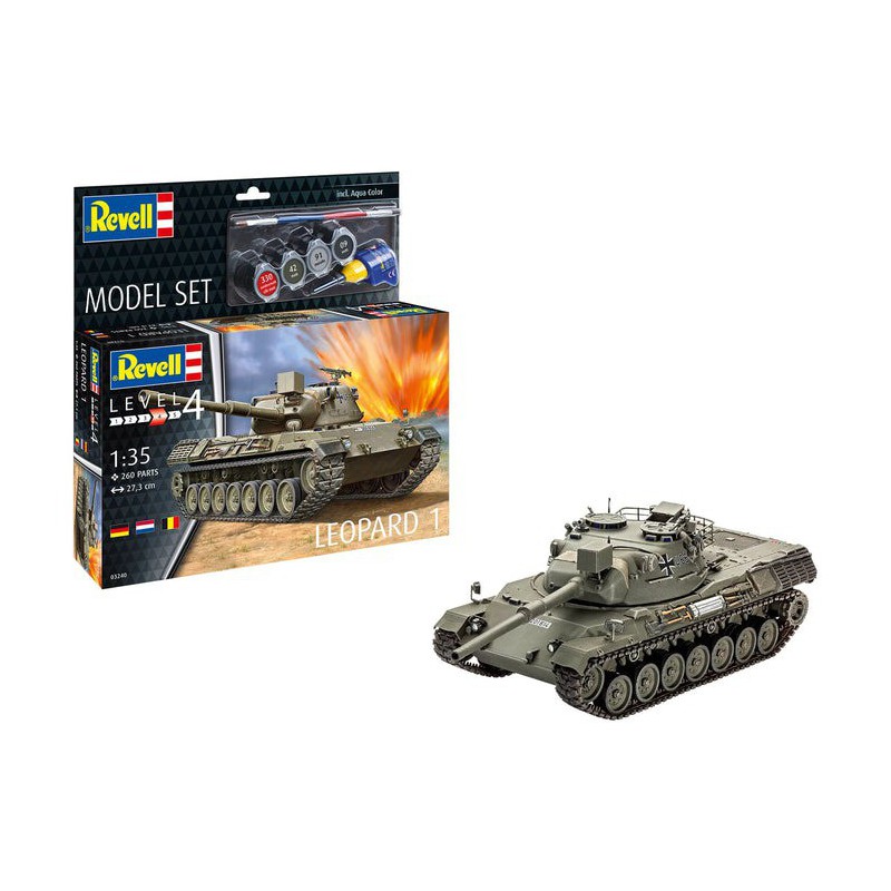 Modelset, Leopard 1, 1:35, Revell 63240
