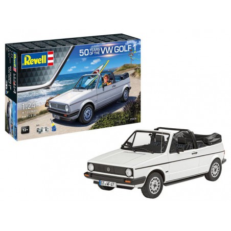 Geschenkset "50 jaar VW Golf 1" 1:24, Revell, 05636