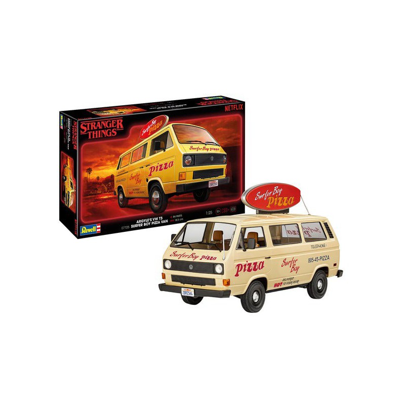 VW T3 Bus "Surfer Boy": Stranger Things, Revell