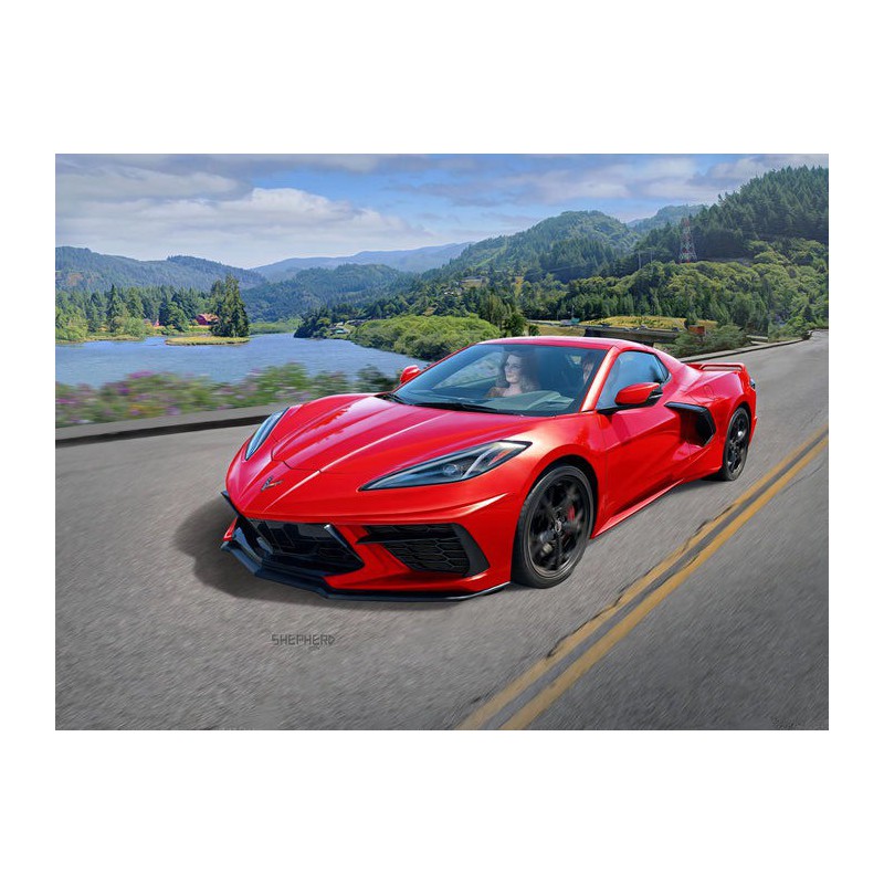 Start Set, Corvette C8 Coupé, Revell