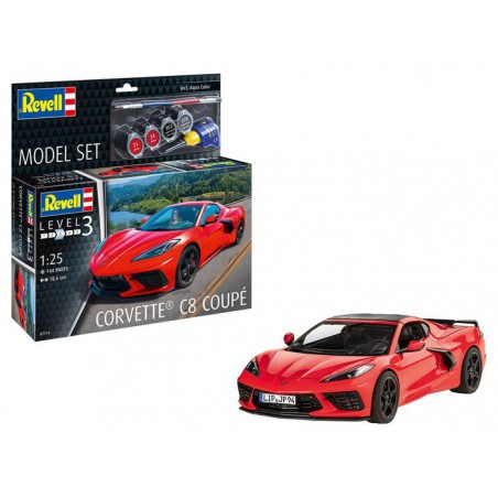 Start Set, Corvette C8 Coupé, Revell