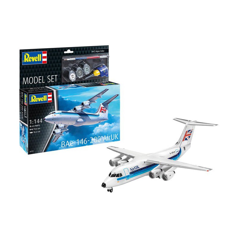 Start Set, BAe 146-200 AirUK, Revell