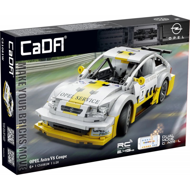 CaDA C51081W - Opel Astra V8 Coupe - RC bouwset