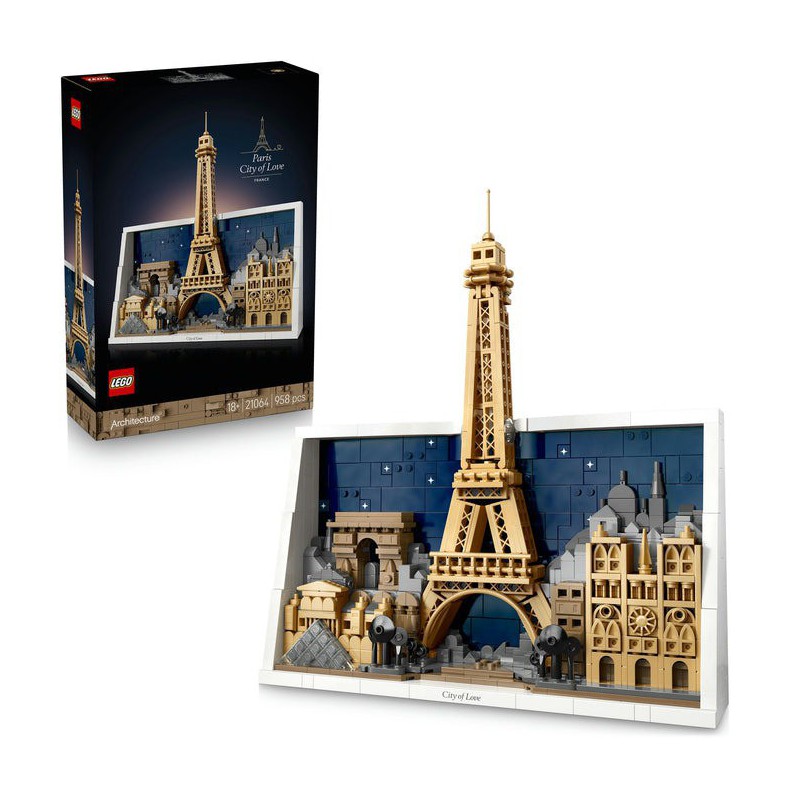 LEGO Architecture - 21064 Parijs, de stad der liefde