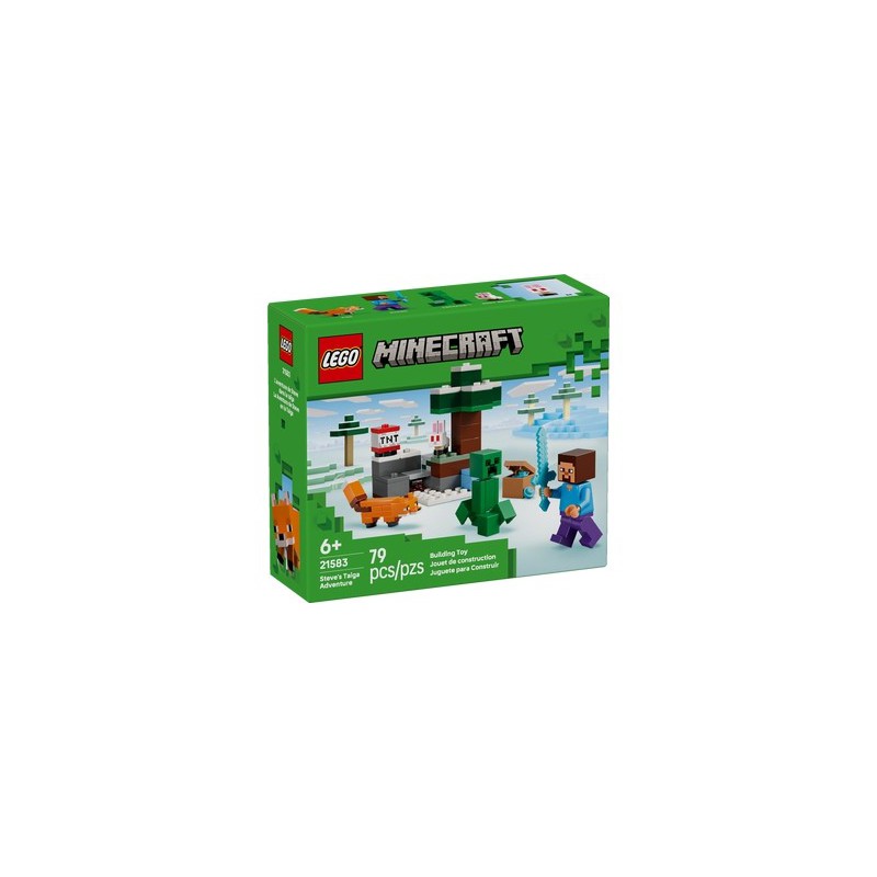 LEGO MINECRAFT - 21583 Steve's taiga avontuur