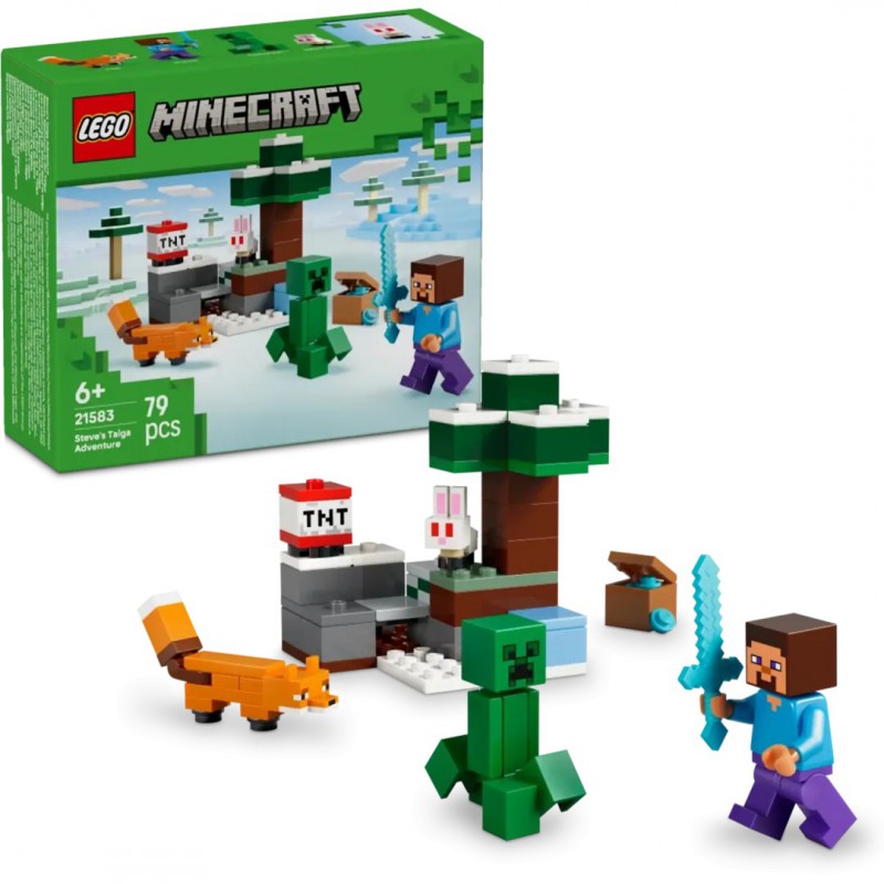 LEGO MINECRAFT - 21583 Steve's taiga avontuur