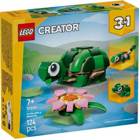 LEGO CREATOR - 31377 Schildpad met waterlelie