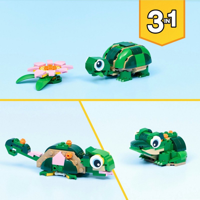 LEGO CREATOR - 31377 Schildpad met waterlelie