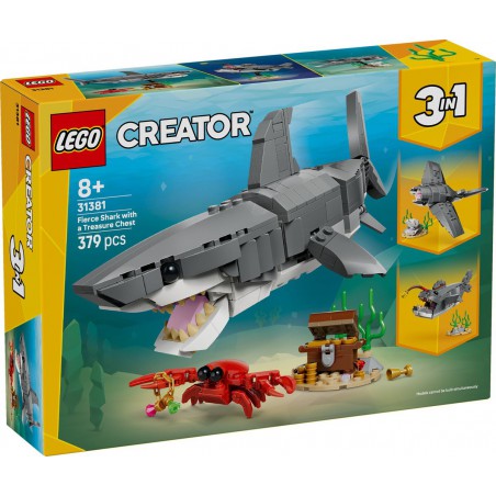 LEGO CREATOR - 31381 Woeste haai met schatkist