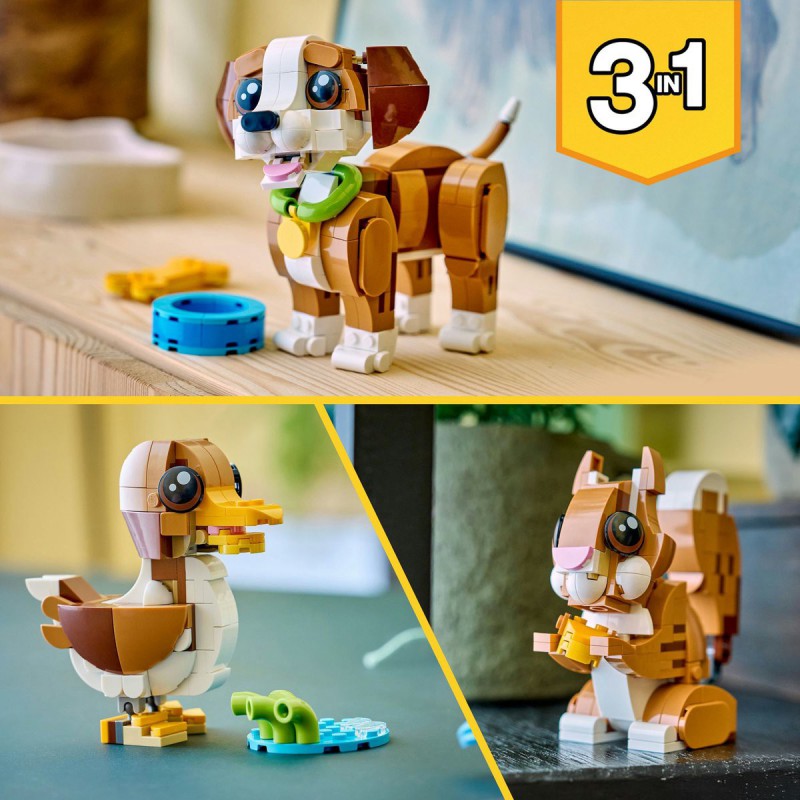 LEGO CREATOR - 31382 Schattige speelse puppy