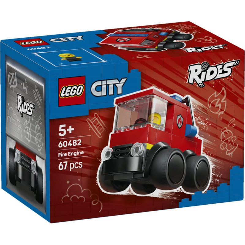 LEGO City Voertuigen - 60482 Brandweerwagen