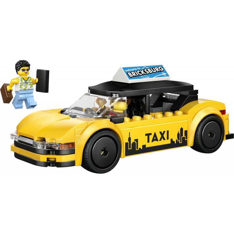 LEGO City - 60487 Gele taxi