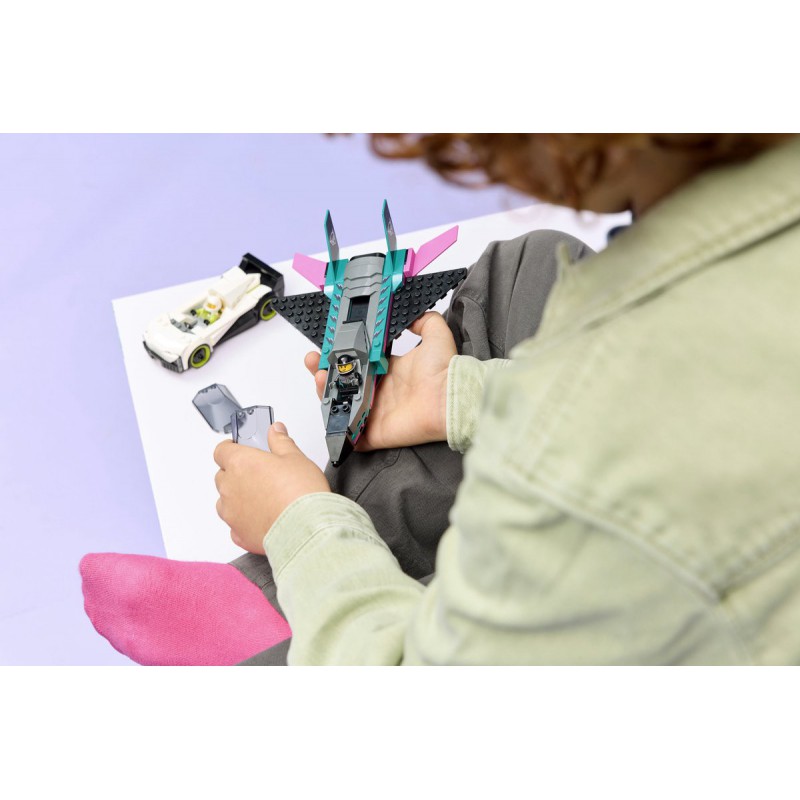 LEGO City - 60489 Straaljager vs sportauto