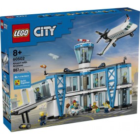 LEGO City - 60502 Luchthaven met vliegtuig