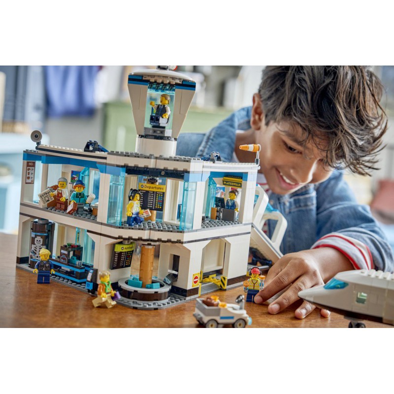 LEGO City - 60502 Luchthaven met vliegtuig
