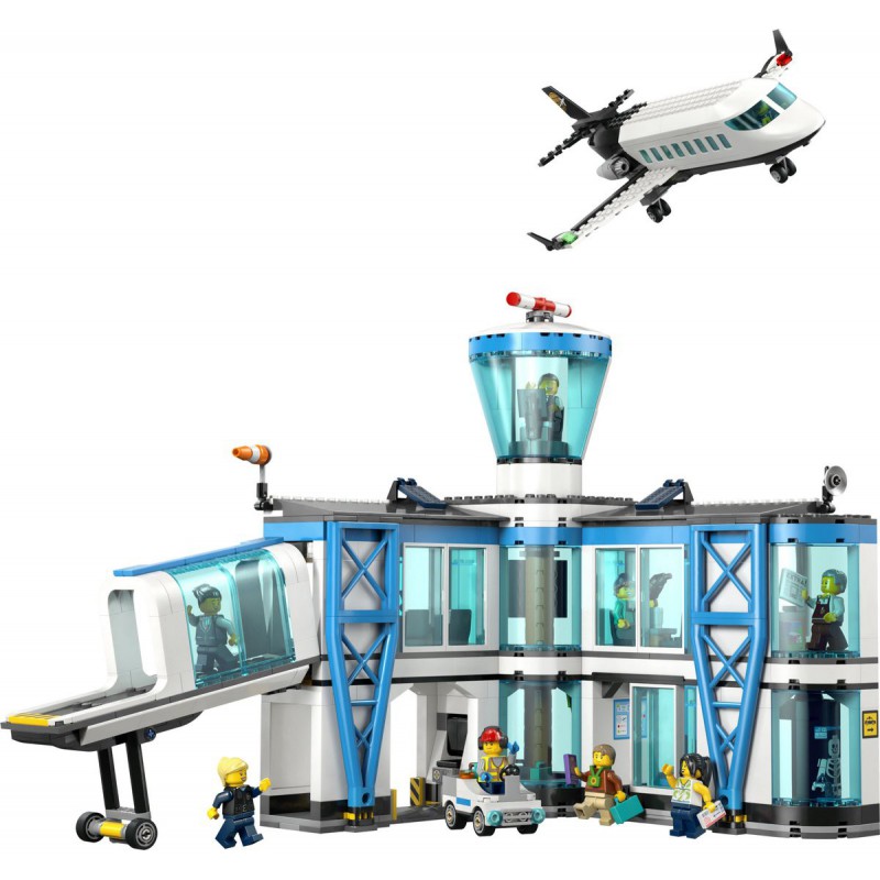 LEGO City - 60502 Luchthaven met vliegtuig