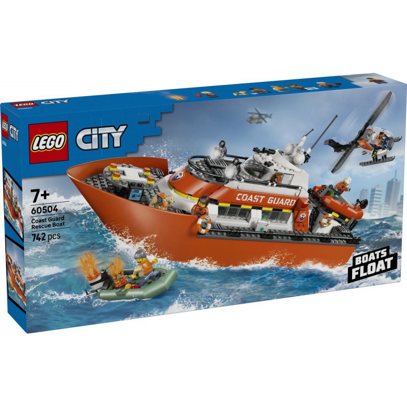 LEGO City - 60504 Reddingsboot en helikopter