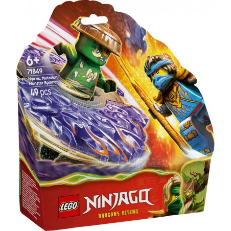 LEGO NINJAGO - 71849 Nya vs mutatiemonster in spinner