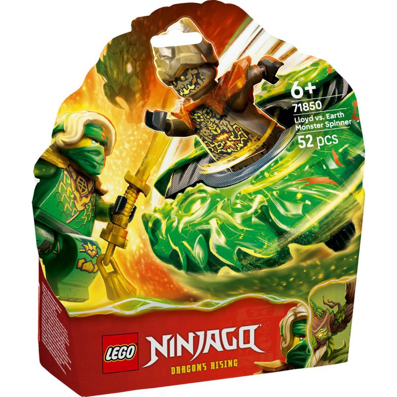 LEGO NINJAGO - 71850 Lloyd vs aardemonster in spinner