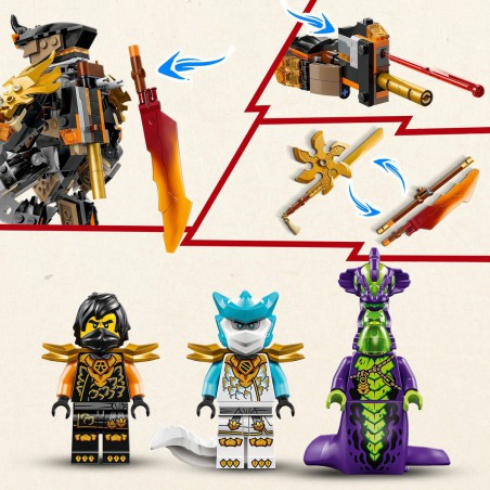 LEGO NINJAGO - 71854 Cole's missiemecha
