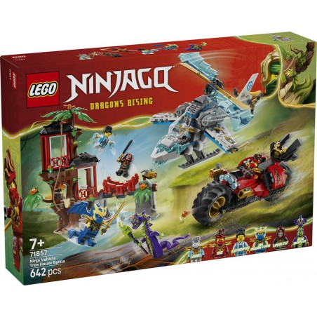 LEGO NINJAGO - 71857 Ninjavoertuigen bij boomhut