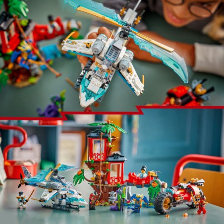 LEGO NINJAGO - 71857 Ninjavoertuigen bij boomhut