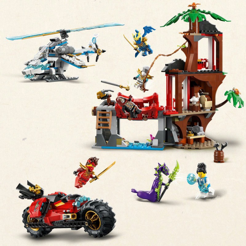 LEGO NINJAGO - 71857 Ninjavoertuigen bij boomhut