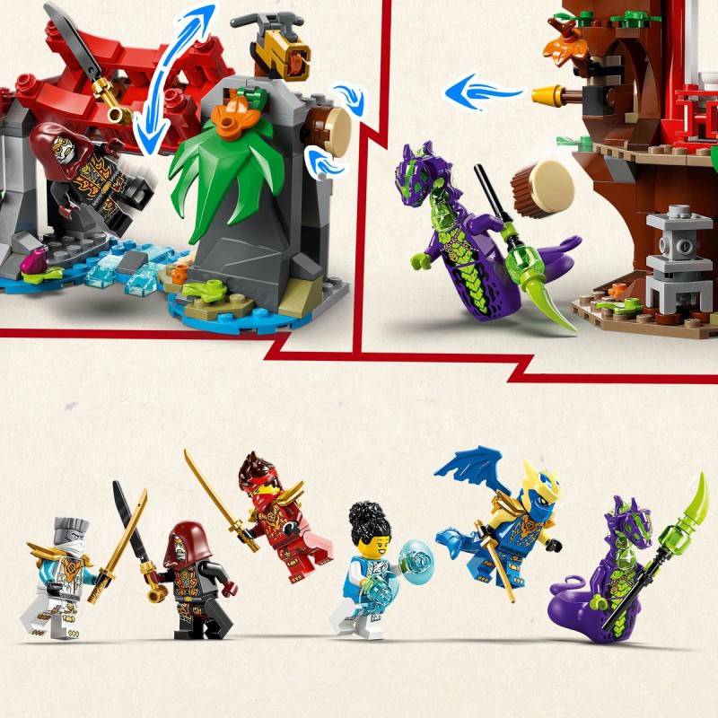 LEGO NINJAGO - 71857 Ninjavoertuigen bij boomhut
