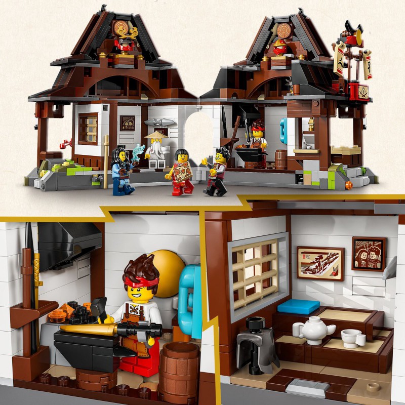 LEGO NINJAGO - 71858 Smederij De Vier Wapens