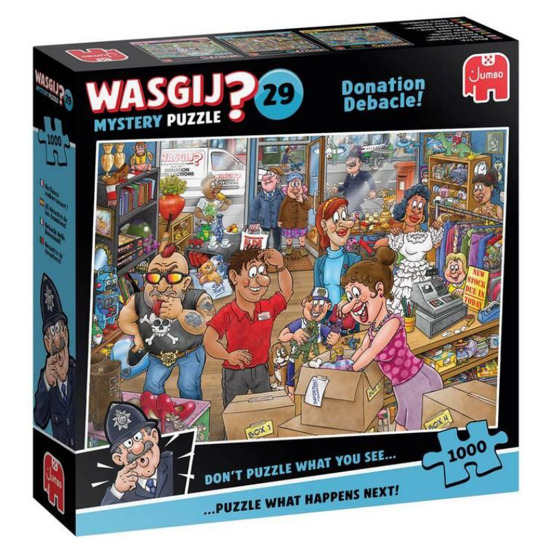 Wasgij Mystery 29, Donatiedebacle! 1000stukjes