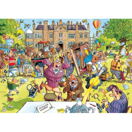 Wasgij Retro Original 10, Antiekjacht 1000 stukjes Jumbo