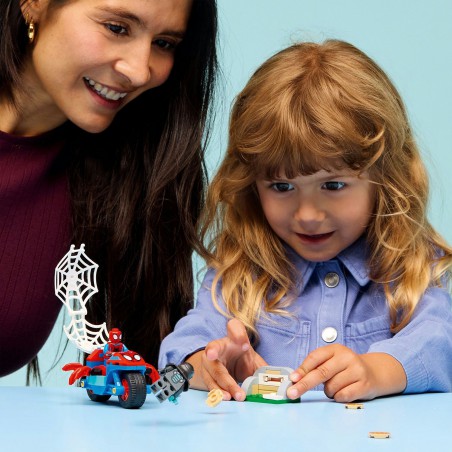 LEGO MARVEL - 11206 Spidey op zijn motor vs Rhino