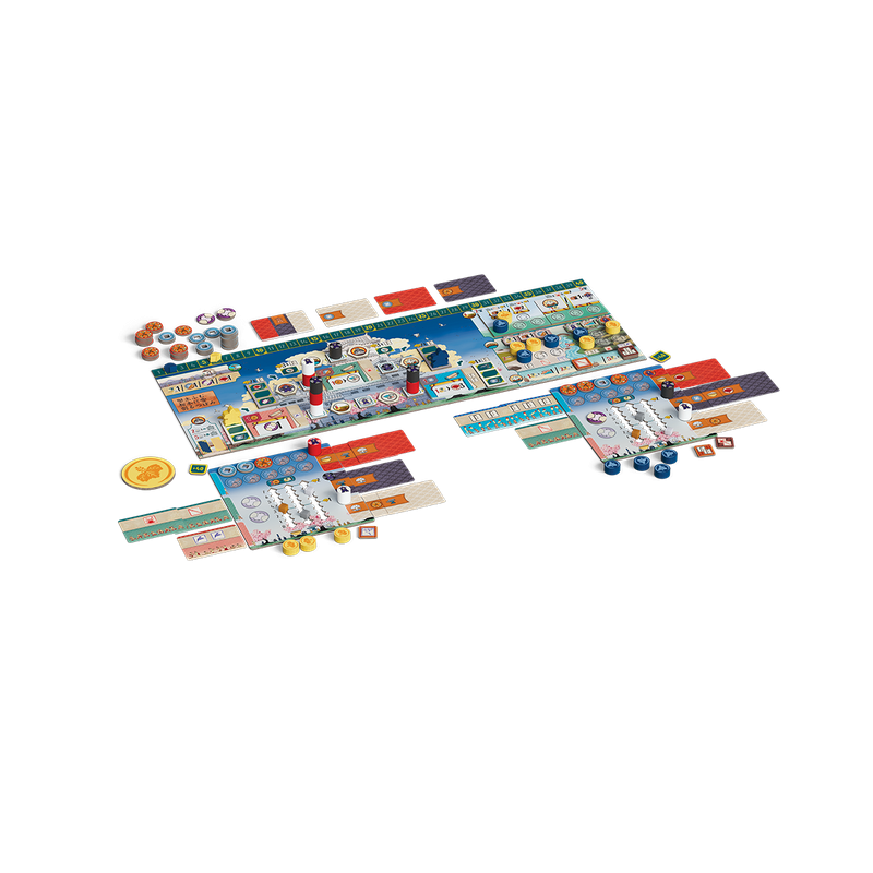 Het witte kasteel, het duel - Bordspel 999games  2spelers