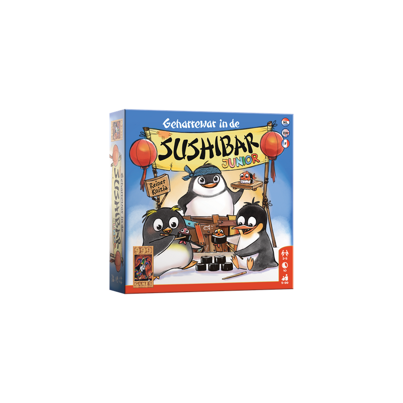 Geharrewar in de Sushibar - Junior, 999games